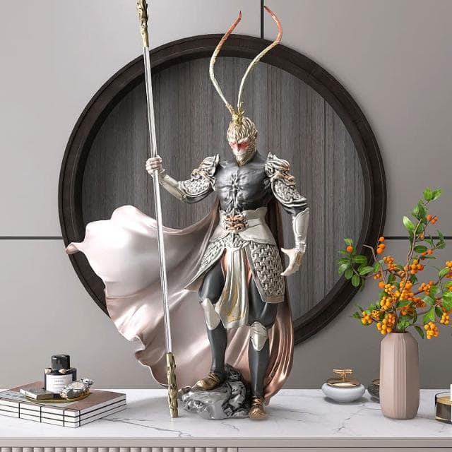 孫悟空鬥戰勝佛擺件 客廳玄關電視櫃家居飾品 齊天大聖 喬遷開業送禮 交換禮物 禮物 居家裝飾 生日禮物