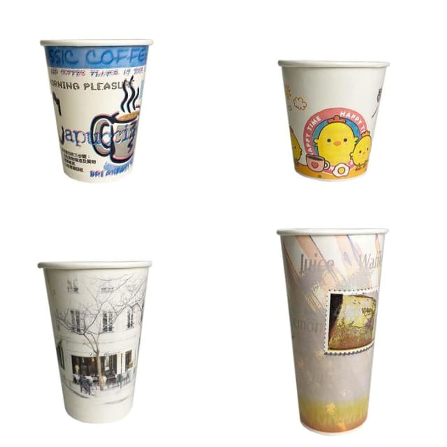 盒作社 90口徑公版紙杯系列 #台灣製造/紙杯/外帶容器/飲料容器/環保紙杯/就口杯