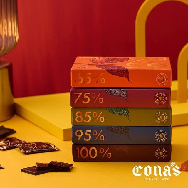 【Cona’s 妮娜巧克力】健身必備 任選精選黑巧克力X6盒(6盒/組)