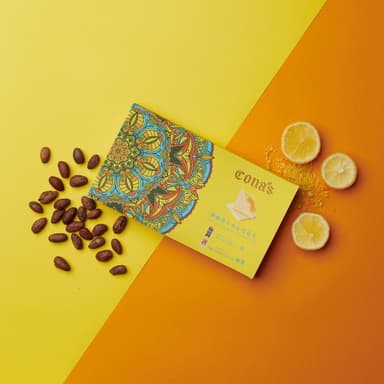 【Cona’s 妮娜巧克力】iTQi食品米其林2星獎-檸檬薄片夾心巧克力(12片/盒)