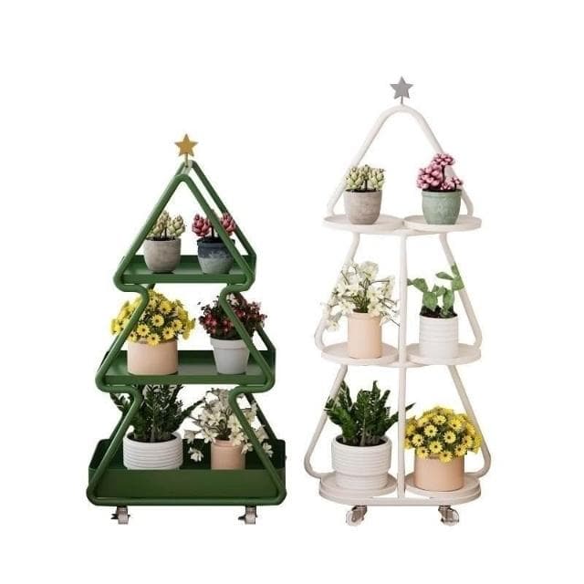 🎉特價下殺 花架 陽臺花架 落地架 鐵藝花架置物架陽臺移動花盆新款客廳花架子落地式多肉託架 植物花架 盆栽架