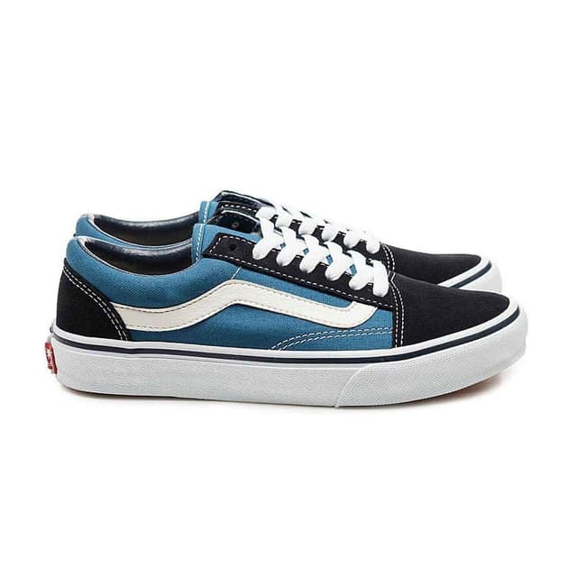 【VANS】日線 OLD SKOOL DX 休閒鞋 滑板鞋 藍黑 V2C1105005
