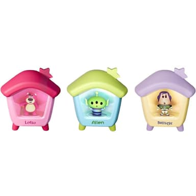 【Disney 迪士尼】房屋造型小夜燈 ( 3D公仔 玩具總動員toy 巴斯光年 三眼怪 草莓熊 創意家居 手辦 公仔擺件 玩具 兒童夜燈 臥室裝飾 送禮 生日禮物 交換禮物 聖誕禮物)