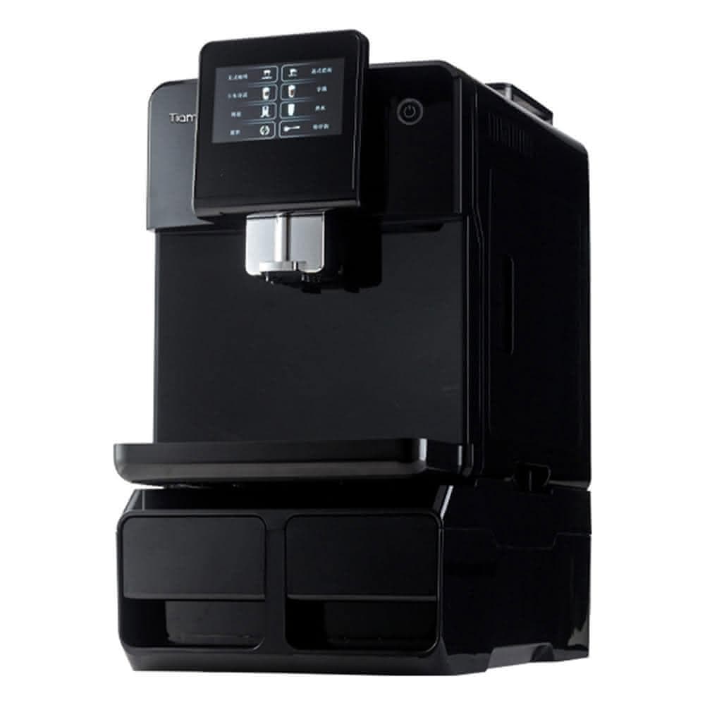 【Tiamo】TR201H 全自動義大利濃縮咖啡機110V - 黑(HG6465HBK)
