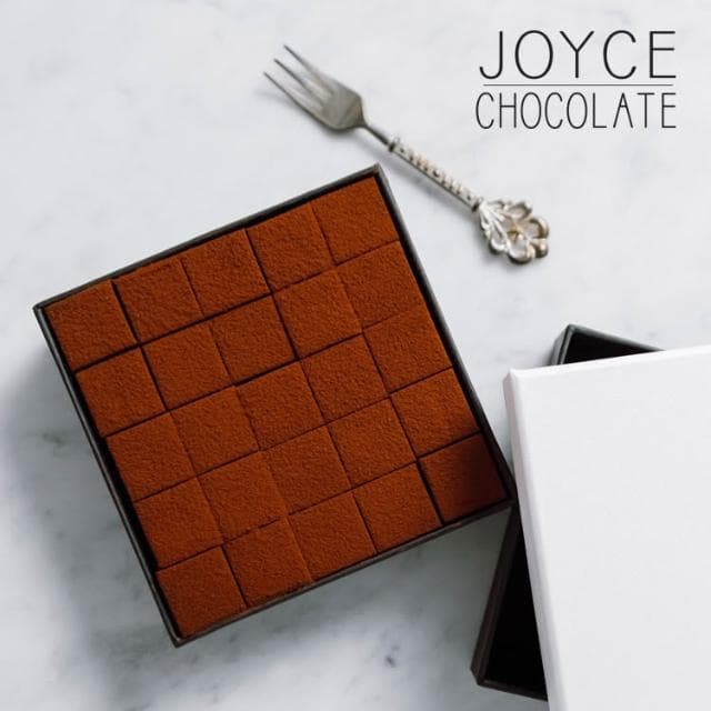 【Joyce Chocolate】醇苦95%生巧克力禮盒(25顆/盒)
