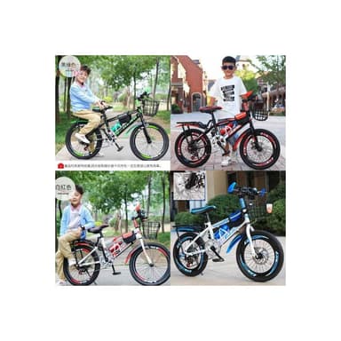 免運費⚡成人自行車 兒童山地車 中小學生賽車 男女式單車 18/20/24/26吋腳踏車童車 戶外休閒 需組裝生日禮物