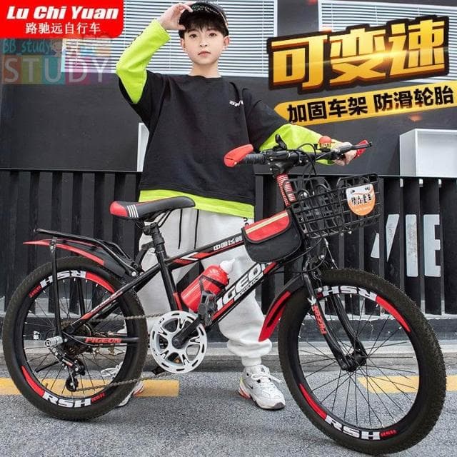 免運費⚡成人自行車 兒童山地車 中小學生賽車 男女式單車 18/20/24/26吋腳踏車童車 戶外休閒 需組裝生日禮物