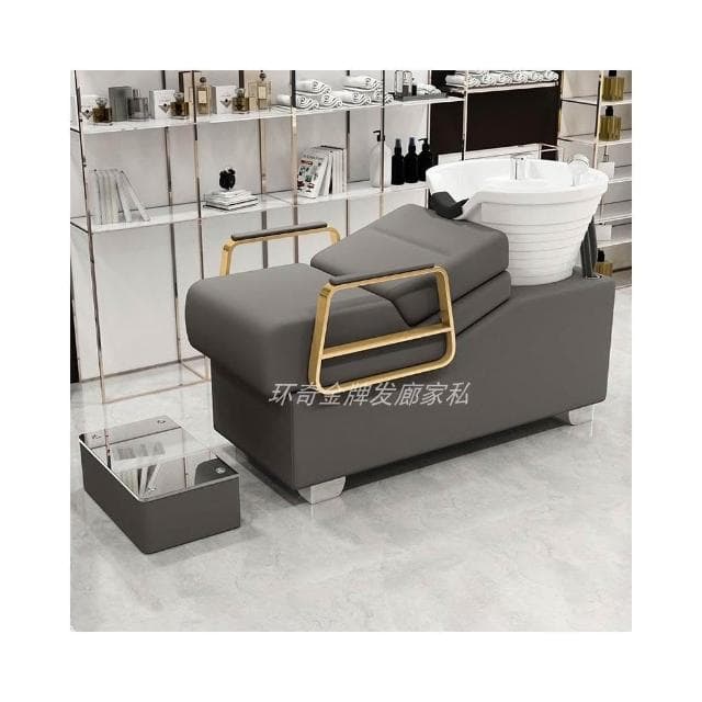 美髮店洗頭床髮廊專用半躺式陶瓷深深盆美髮店包郵發廊專用