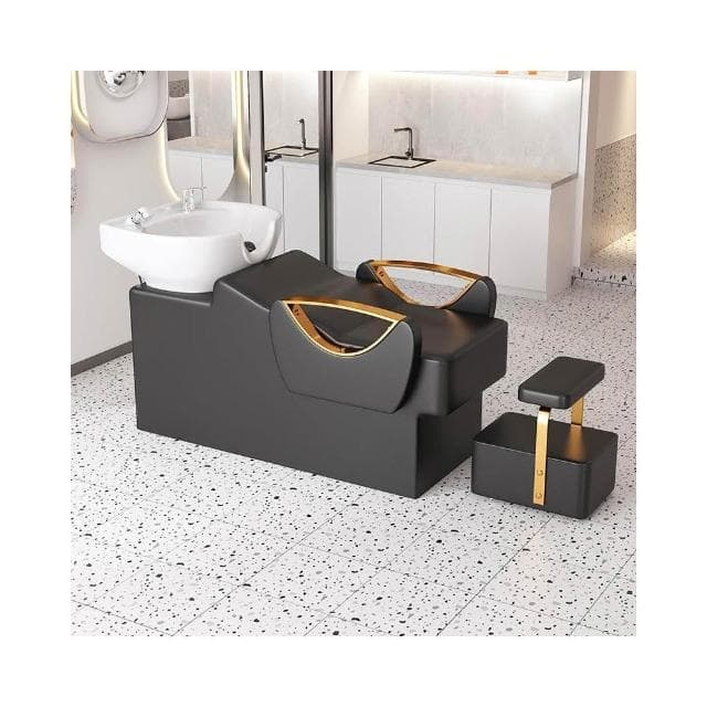 包郵美髮店髮廊專用沖水床廠家直銷理髮店洗頭床新款半躺式洗發床