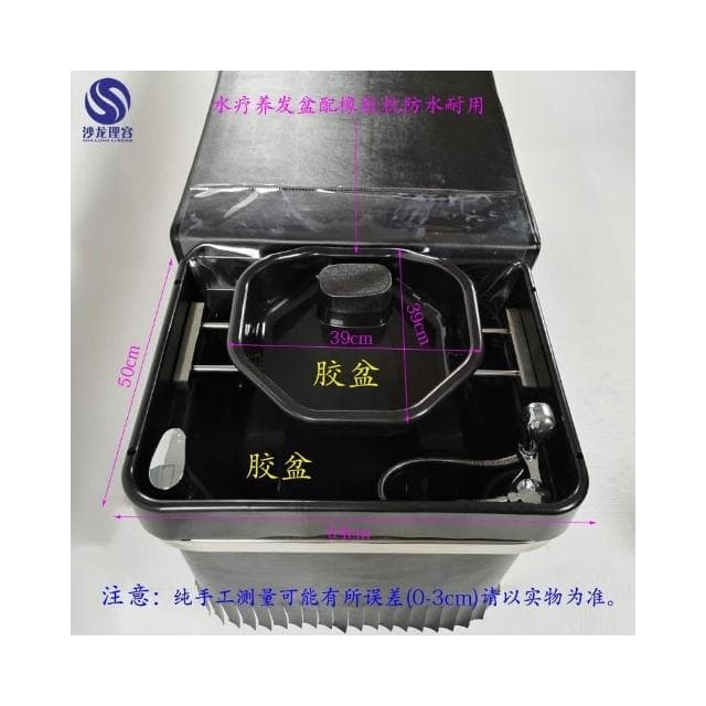 理髮店專用新款不銹鋼架泰式洗頭床廣東省全躺按摩髮廊美髮沖水床