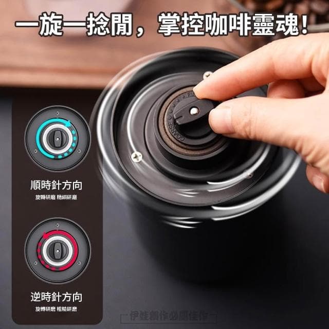 意式電動咖啡磨豆機 自動磨粉咖啡機 便攜咖啡豆研磨機 小型咖啡機 母親節禮物