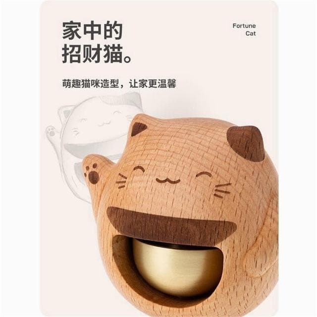 多巴胺門鈴 招財貓 門鈴 風鈴 銅鈴 日式風鈴 吸門式 復古風 開門鈴鐺 居家裝飾 聖誕禮物