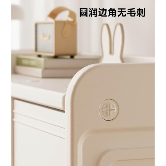 思麥澳兒童收納櫃落地櫃寶寶用品多層衣櫃儲物櫃置物架嬰兒餵養臺