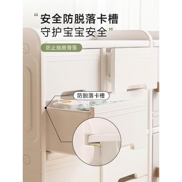 收納櫃寶寶用品置物架落地櫃子多層衣櫃一體嬰兒餵養臺兒童儲物櫃