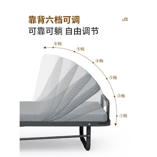 瑞仕達折疊床單人辦公室午休午睡床家用簡易躺椅成人床行軍陪護床