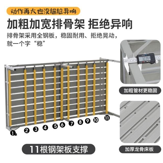 折疊床鋼絲床單人折疊床1.2米家用1.5米雙人床簡易經濟型鐵床午休