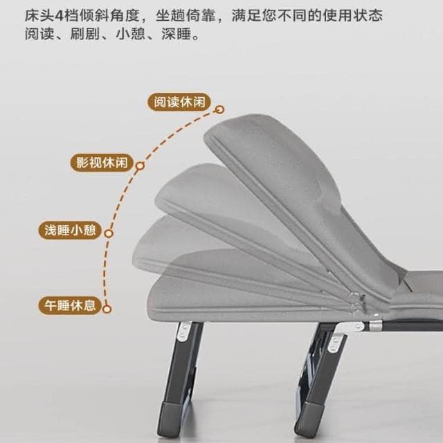 折疊床單人床辦公室午休躺椅家用多功能便攜行軍床成人午睡神器