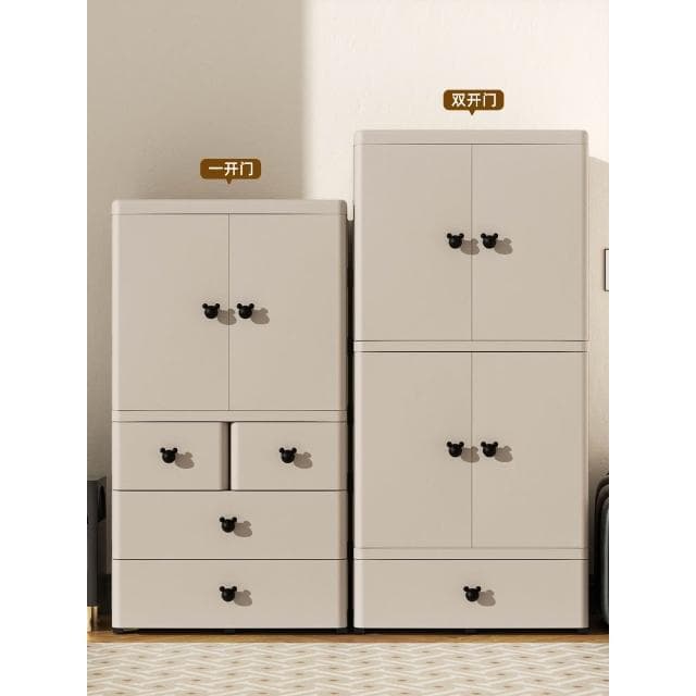 70/80cm特大加厚寶寶衣櫃嬰兒收納櫃簡易兒童衣櫥衣服整理儲物櫃