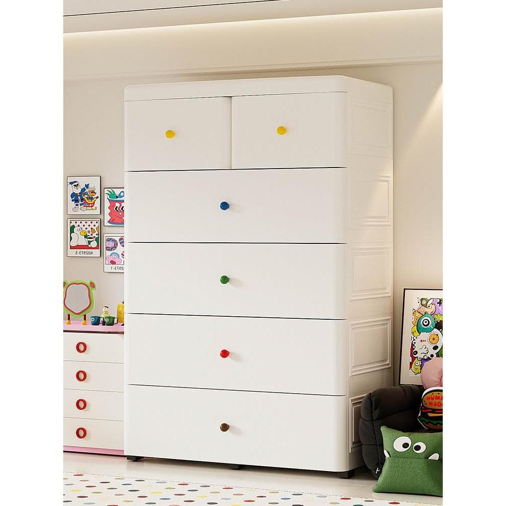 70/80cm特大加厚寶寶衣櫃嬰兒童收納櫃臥室衣櫥衣服整理箱儲物櫃