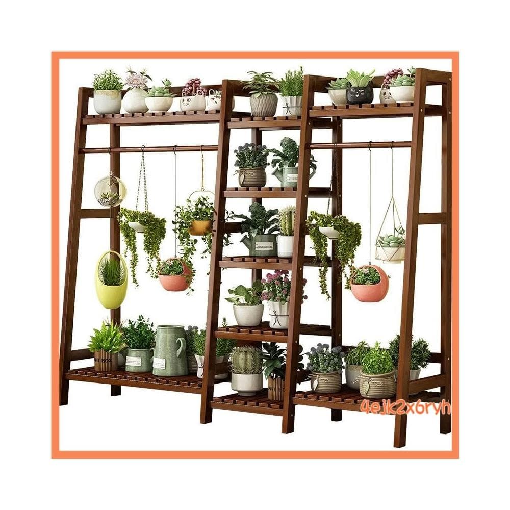 花架 客廳置物架 落地式盆栽架 戶外陽台裝飾植物架 簡約大容量室內多層庭院花架子