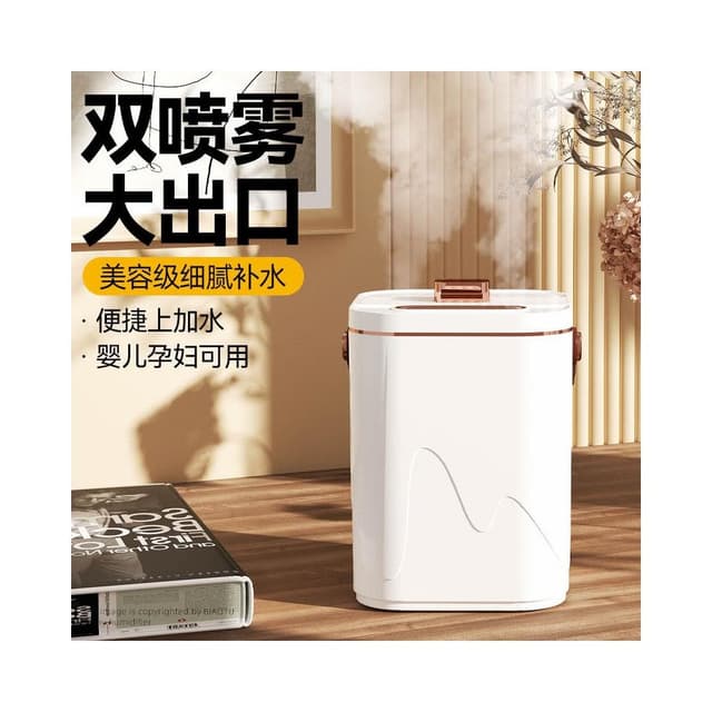 K總推薦 雙噴加濕器大霧量家用辦公室桌面臥室靜音大噴霧孕婦嬰兒空氣淨化香薰精油空調女生禮物宿舍學生