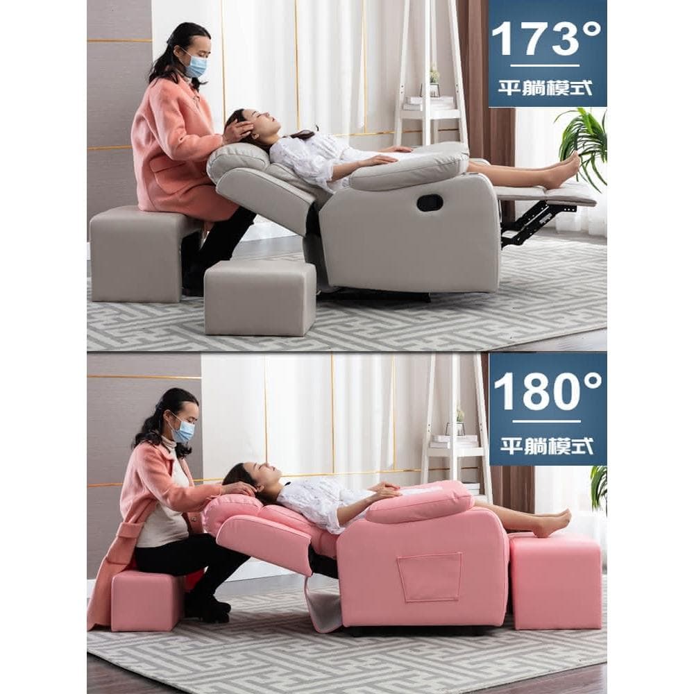 美甲沙發美足椅美腳美睫座椅多功能電動足療足浴做腳美容可躺椅子