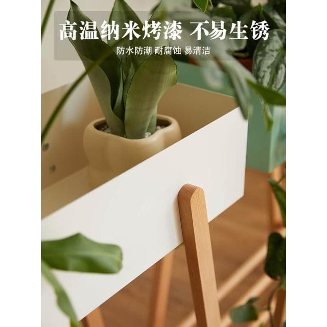 花架落地室內日式客廳花盆托架陽臺植物擺放置物架綠蘿盆栽花架子