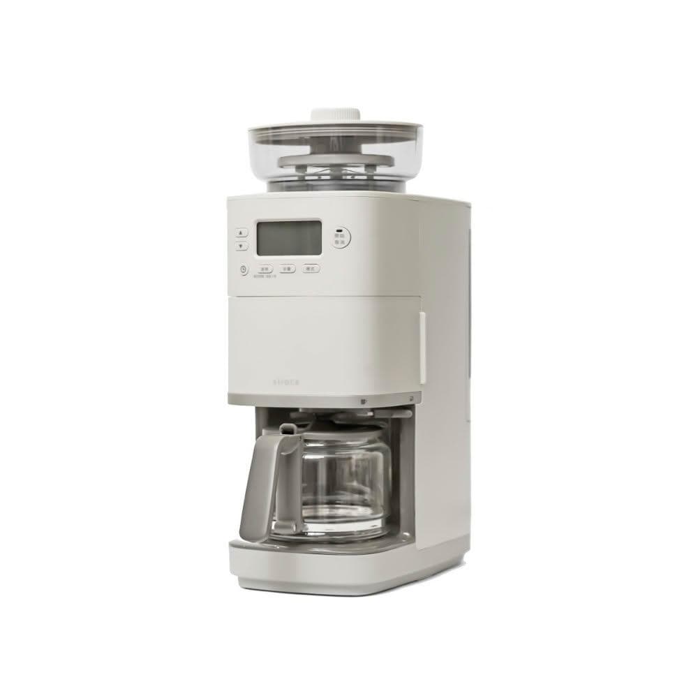 【Siroca】全自動 濾滴式 新鮮研磨 咖啡機 SC-C2510 / SC2510 淺灰色