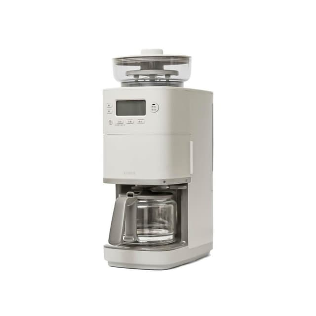 【Siroca】全自動 濾滴式 新鮮研磨 咖啡機 SC-C2510 / SC2510 淺灰色
