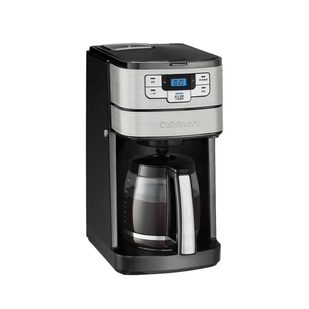 【Cuisinart 美膳雅】12杯全自動美式咖啡機 DGB-400TW