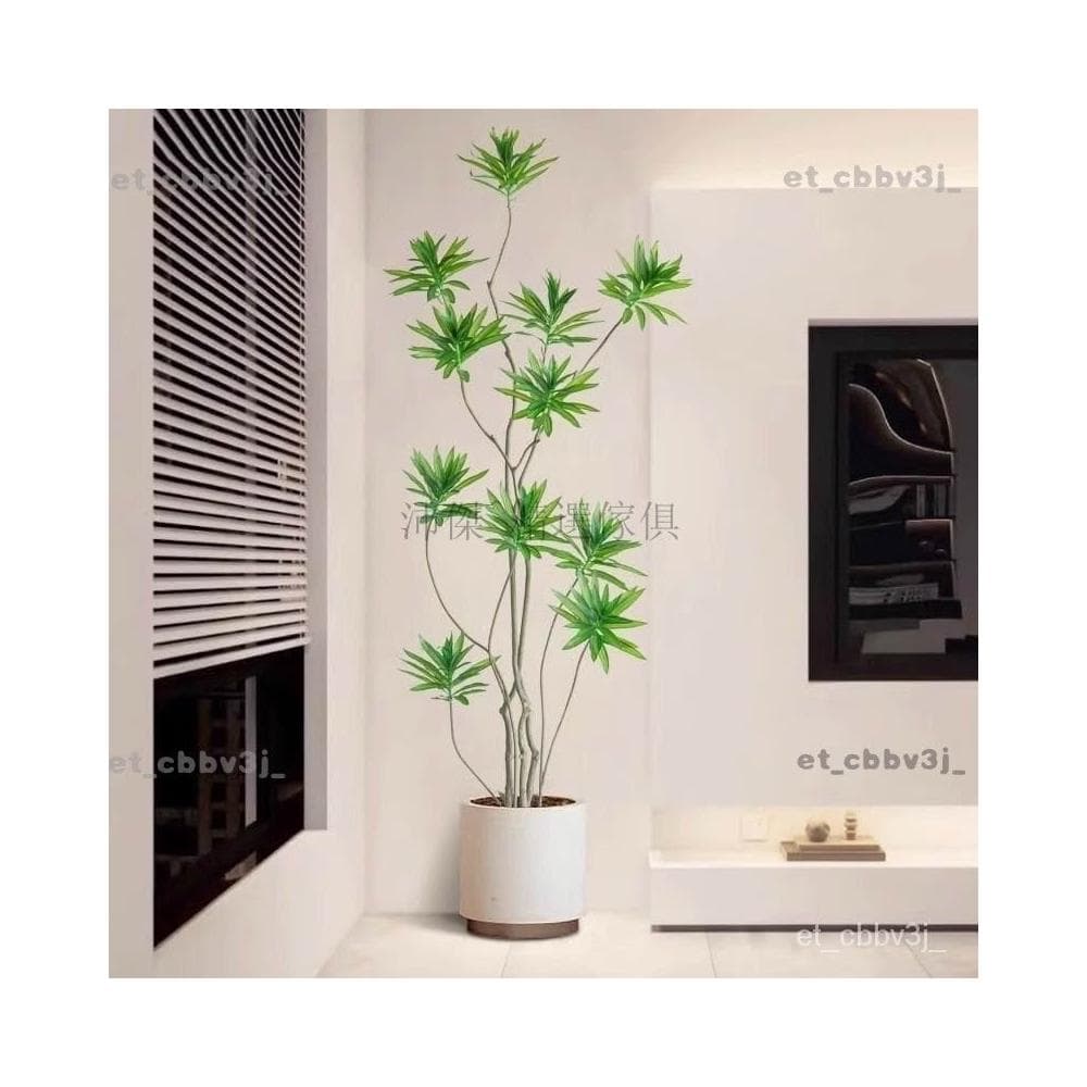 熱賣🌈大型仿真綠植仿生盆栽百閤竹假樹植物高端輕奢室內客廳裝飾花擺件 盆栽 居傢裝飾 仿真植物 人造樹 假樹 假植物