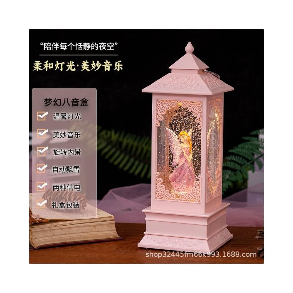 水晶球音樂音樂盒可旋轉芭蕾跳舞生日禮物女生女孩兒童小公主網紅
