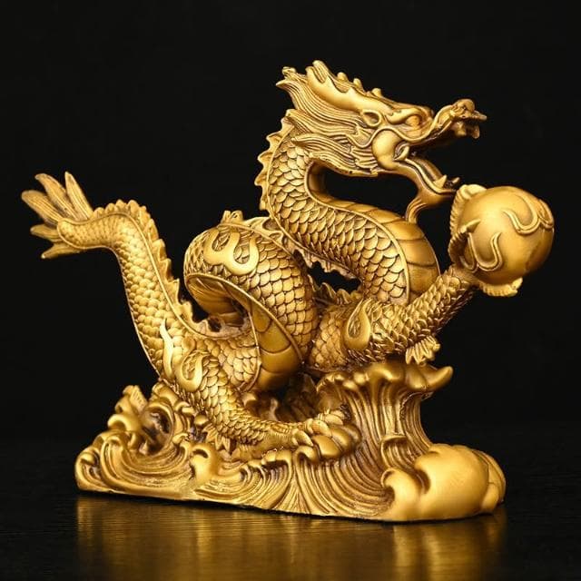 銅龍 招財金龍 五帝錢 龍騰四海 五爪金龍 招財龍 招財 開運 風水擺件 招財擺飾 玄關擺飾 喬遷 開幕 開幕送禮