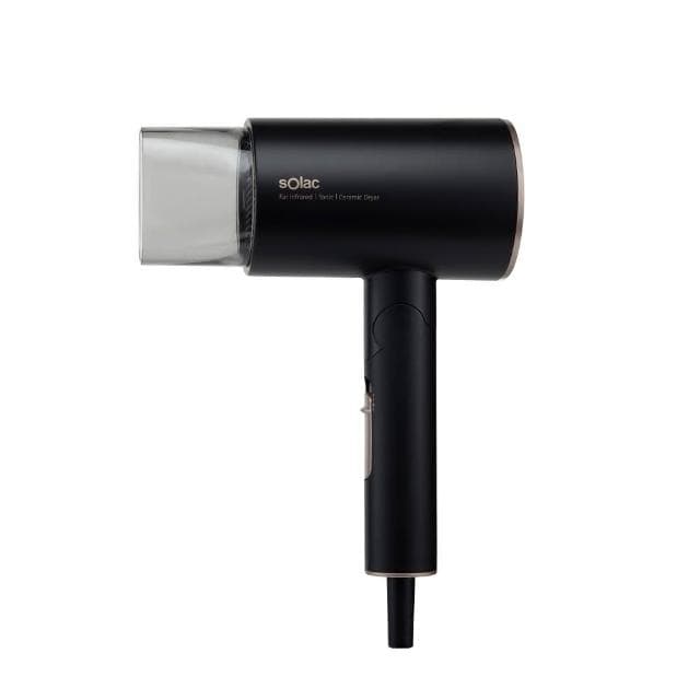 【SOLAC】輕巧大風量可折疉負離子吹風機 SHD-208 兩色可選 SHD-208W/SHD-208B