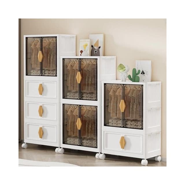 寶寶衣櫃 兒童衣服 收納櫃 儲物櫃 嬰兒小衣櫥 臥室家用簡易嬰兒衣櫃