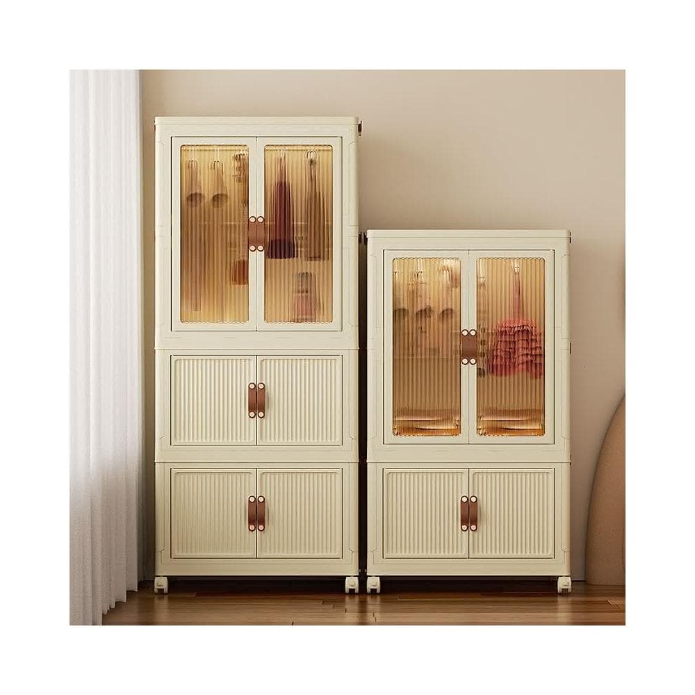 收納櫃 抽屜櫃 儲物櫃 置物櫃 加厚寶寶衣櫃嬰兒收納櫃兒童小衣櫥衣服整理箱塑料傢用零食收納箱