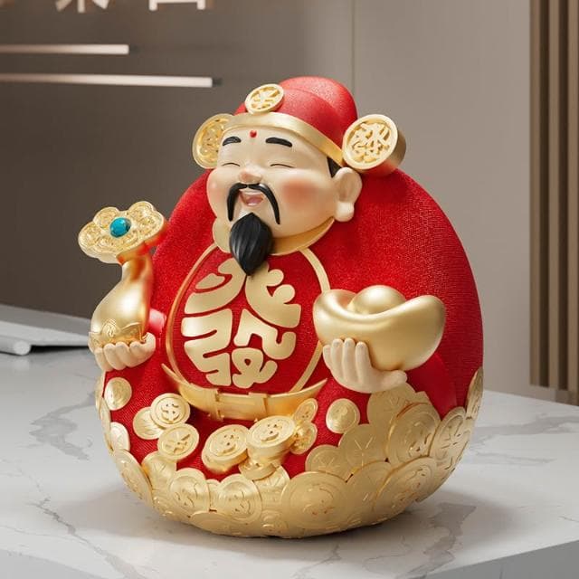 財神爺 撲滿 存錢筒 可存取 招財存錢筒 玄關擺飾 招財擺件 招財存錢筒 零錢筒 招財擺飾 喬遷 開店 禮物 賀禮