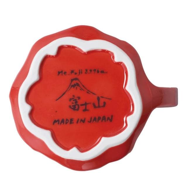 【西庵窯】美濃燒富士山馬克杯系列-紅富士/青富士（1入；水杯 手工製作 送禮 紀念品 茶杯 水杯 母親節禮物）