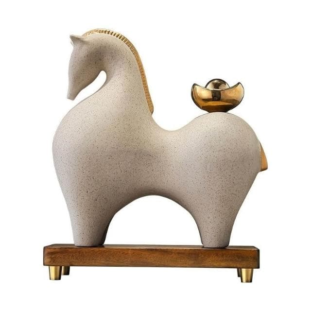 熱銷 馬上有錢擺件新中式客廳博古架酒櫃裝飾品辦公室擺設開業喬遷禮物 入厝禮物 招財 招財擺飾 馬上有錢 玄關 喬遷禮物