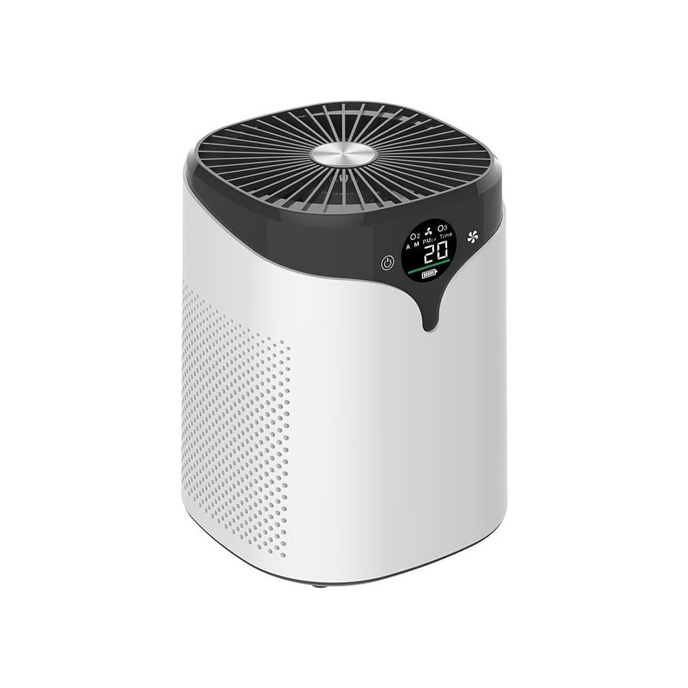 除甲醛負離子净化器 除味臭氧儀辦公傢庭氧吧 除烟味空氣净化器 智能觸屏 高效净化 污染攔截 強勁風力 抗菌濾網