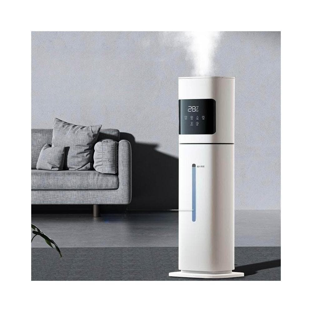 HMee 匯美 8L大水箱加濕器 家用靜音抑菌加濕器 空氣淨化器 孕婦嬰兒凈化空氣噴霧器 缺水斷電 抑菌殺菌