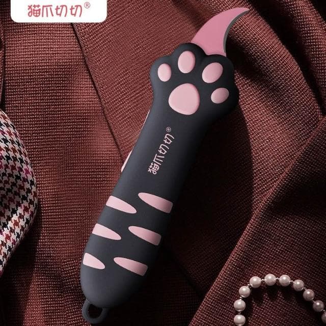 開箱器ins風可愛便攜禮物禮盒開箱刀貓爪切切開箱刀手帳刀