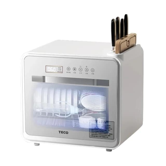 【TECO 東元】UV抑菌熱旋烘碗機 /餐具奶瓶烘乾機(XYFYE040B 星空黑 XYFYE040W 雪地白)