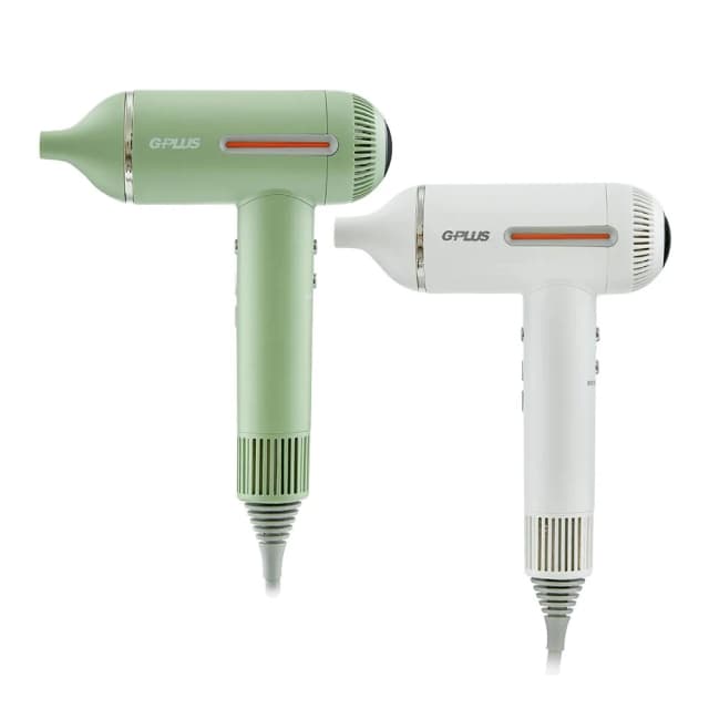 【G-PLUS 拓勤】智慧溫控負離子吹風機 GP-F02 牛奶白/綠拿鐵
