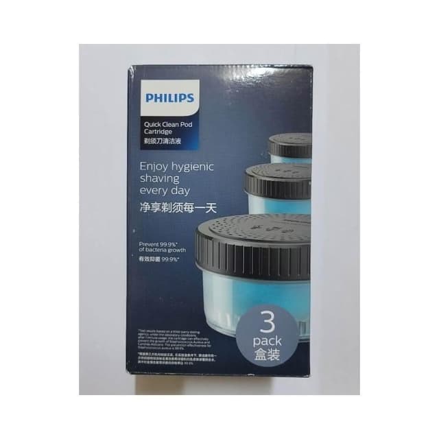 【Philips 飛利浦】Philips 飛利浦 電鬍刀 刮鬍刀 刀頭 刀網  清潔 洗潔液 清潔劑 CC13 CC16 盒裝 荷蘭 原廠