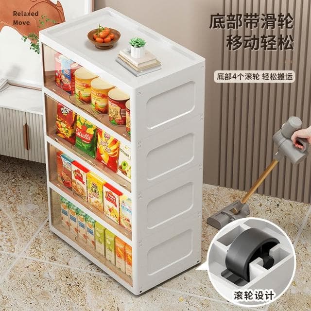 寶寶衣櫃小衣櫥家用透明嬰幼兒玩具零食儲物櫃衣服收納櫃