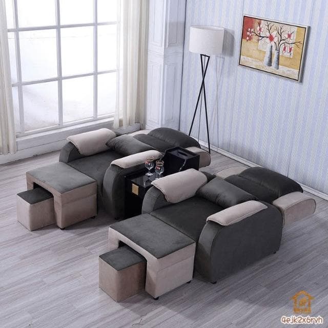 電動/手動 美睫椅 美甲沙發 美容沙發 足浴足療按摩沙發 沐足躺椅 泡腳椅 美容美甲沙發床 按摩躺椅