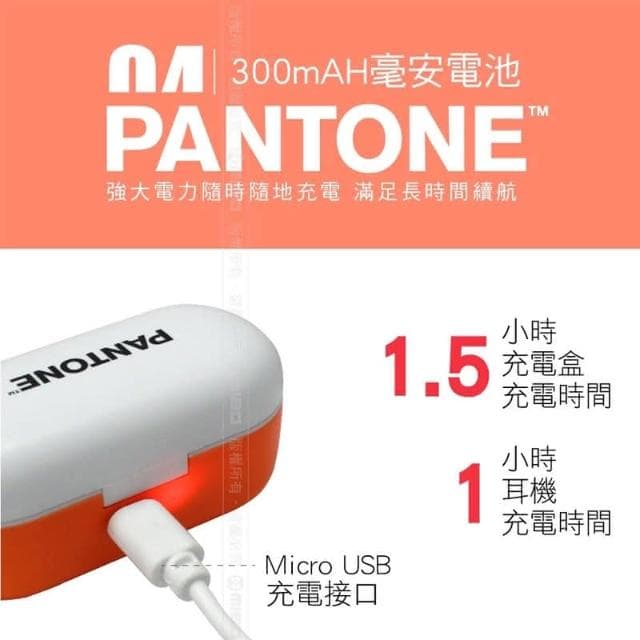 【PANTONE】真藍芽無線耳機 LD540