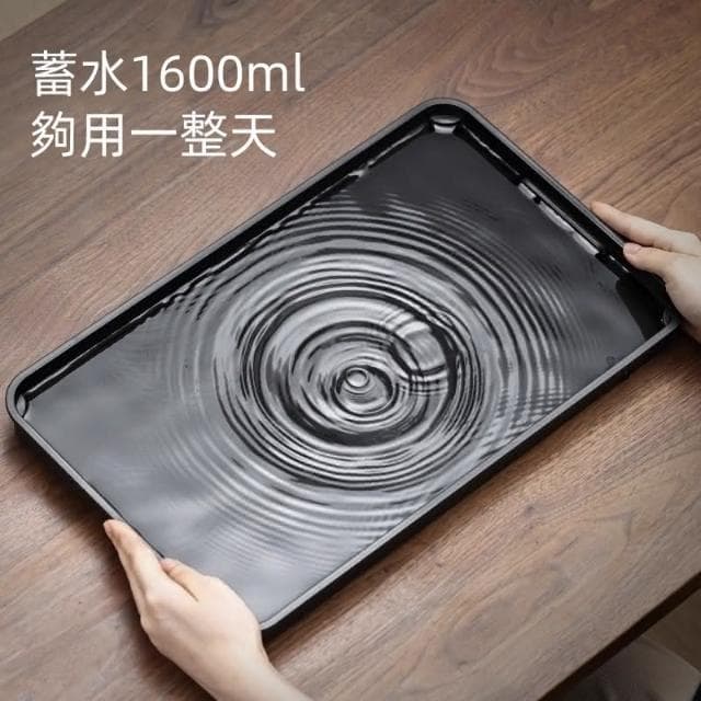 小型茶盤 家用茶托盤 2025新款客廳高檔仿烏金石茶海茶具幹泡小茶臺