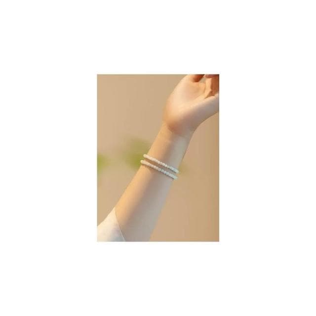 【開運堂】現貨  含蓄 極細２ｍｍ圓珠老坑緬甸翡翠極細手鍊女情人節聖誕節情侶女禮物生日禮物 開運堂
